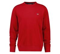 GANT Reg Shield-Sudadera con Cuello en C, Rojo rubí, L para Hombre