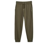 GANT REG Shield Sweatpants, Pantalones Informales Hombre, Juniper Green,