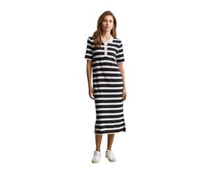 GANT Reg Striped SS Polo Dress Vestido Mujer (Pack de 1)