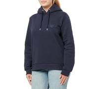 GANT Sudadera con Capucha Reg Tonal Shield para Mujer, Azul Noche, S