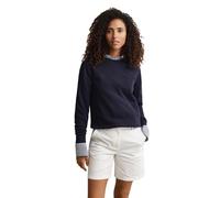 GANT Reg Tonal Shield - Sudadera con Cuello en C para Hombre, Azul Noche, 3XL