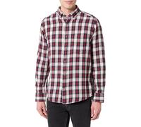 GANT REG WINDBLOWN - Camiseta de Franela, diseño de Cuadros, Rojo, 3XL
