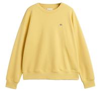 GANT Rel Shield C-Neck Sweat Sudadera, Color Amarillo, M para Mujer