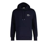 GANT Script Graphic Sweat Hoodie Sudadera con Capucha, Azul Noche, L para Hombre