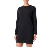 GANT Shield C-Neck Sweat Dress, Negro, L
