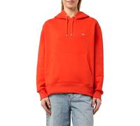 GANT Shield Hoodie Sudadera con Capucha, Marled Red, XS para Mujer