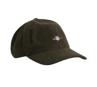 GANT Shield Melton Cap Gorra de béisbol, Dark Sage, Talla única Unisex Adulto