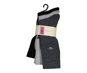GANT Shield Socks - Pack de 3 Calcetines Hombre (Pack de 1)