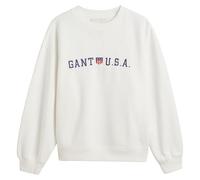 GANT Shield USA C-Neck Sweat Sudadera, Fuente de Huevo, L para Mujer