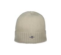 GANT Unisex. Shield Wool Beanie T.U Beige