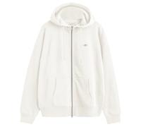 GANT Shield Zip Hoodie Sudadera con Capucha, Fuente de Huevo, L para Mujer