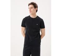 GANT SLIM PIQUE SS T-SHIRT XL Negro
