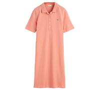 GANT Slim Shield SS Pique Polo Dress Vestido, Peachy Pink, XS para Mujer