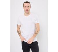 GANT SLIM SHIELD V-NECK T-SHIRT XXL Blanco