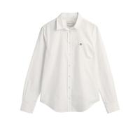 GANT Slim Stretch Oxford Shirt Camisa de Vestir, White, 36 para Mujer