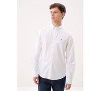 GANT Slim Stretch Oxford Shirt M XXL Blanco