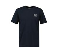 GANT Small Graphic SS Tshirt Camiseta, Negro, XL Hombres