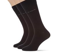 GANT SOFT COTTON SOCKS 3-PACK, Calcetines Hombre, Black, Standard