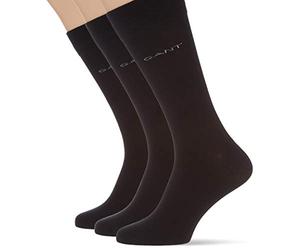 GANT SOFT COTTON SOCKS 3-PACK, Calcetines Hombre, Black, Standard