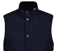 GANT Steppweste Para Hombre CLASSIC Quilted Vest, Cierre Cremallera, Cuello Alto