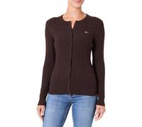 GANT Stretch Cotton Cable Cardigan Suéter cárdigan Mujer (Pack de 1)