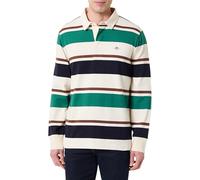 GANT Striped Heavy Rugger, Crema, M
