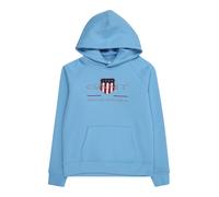 GANT Sudadera azul cielo / azul oscuro / rojo fuego / blanco 158-164 azul cielo / azul oscuro / rojo fuego / blanco
