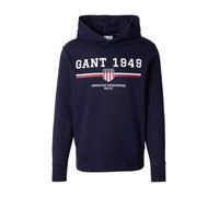 GANT Sudadera azul oscuro / rojo / blanco perla M azul oscuro / rojo / blanco perla