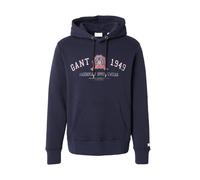 GANT Sudadera azul oscuro / rojo oscuro / blanco L azul oscuro / rojo oscuro / blanco