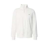 GANT Reg Shield-Sudadera con Media Cremallera, Fuente de Huevo, L para Hombre