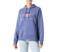 GANT Sudadera con Capucha Archive Shield, Azul Marino, M