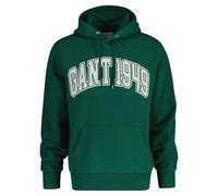 GANT Sudadera con Capucha gráfica, Verde Oscuro, XXL