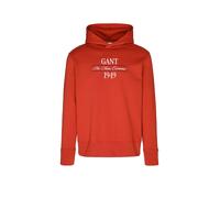 GANT Sudadera con capucha - Hoodie rojo | L
