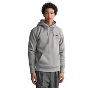 GANT Sudadera con Capucha para Hombre Reg Medium Archive Shield, Gris, S