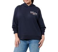 GANT Sudadera con Capucha REG Graphic, Azul Noche, XS