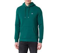 GANT Sudadera con Capucha REG Shield, Verde Oscuro, XXL
