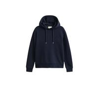 GANT Sudadera con Capucha Reg Tonal Shield para Mujer, Azul Noche, S