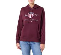 GANT Sudadera con Capucha Rel Archive Shield Sudadera con Capucha Mujer (Pack de 1)