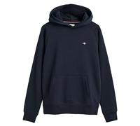 GANT Sudadera con Capucha Shield, Azul Noche, 176 cm Unisex niños