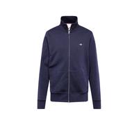 GANT Sudadera con Cremallera Completa para Hombre, Color Azul, Azul Noche, XS