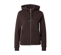 GANT Sudadera con cremallera marrón oscuro XS EUR