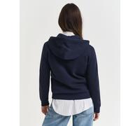 GANT Sudadera con cremallera navy M navy