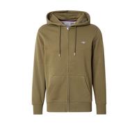 GANT Sudadera con cremallera oliva S oliva