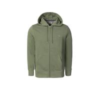 GANT Sudadera con cremallera oliva XL oliva