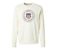 GANT Sudadera crema / navy / rojo rubí XL crema / navy / rojo rubí