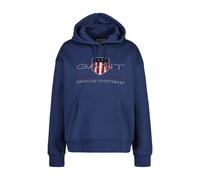 GANT Sudadera de Mujer - Regular Archive Escudo con Capucha, Logo