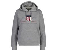 GANT Sudadera de Mujer - Regular Archive Escudo con Capucha, Logo