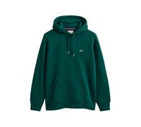 GANT Sudadera con Capucha REG Shield, Verde Oscuro, L