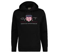 GANT Sudadera Hombre - Regular Archive Escudo Sudadera con Capucha, Logo