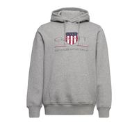 GANT Sudadera 'Reg Archive Shield' azul oscuro / gris claro / rojo / blanco XL EUR